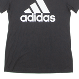 ADIDAS Mens T-Shirt Black Crew Neck M