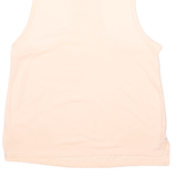NIKE Womens Vest Orange Sleeveless Crew Neck S