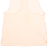 NIKE Womens Vest Orange Sleeveless Crew Neck S