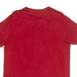 PUMA Mens T-Shirt Red Crew Neck L