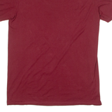 NIKE Just Do It. Athletic Cut Mens T-Shirt Red Crew Neck M