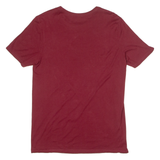 NIKE Just Do It. Athletic Cut Mens T-Shirt Red Crew Neck M