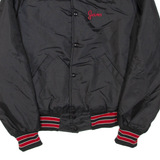 HOLLOWAY Mens Bomber Jacket Black Nylon M