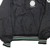 BUSH KELLER CO Mens Pullover Jacket Black Nylon XL