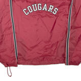 HOLLOWAY Cougars Mens Pullover Jacket Red Nylon 2XL