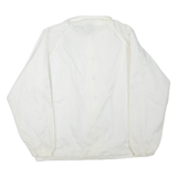 AUBURN Mens Shell Jacket White Nylon L