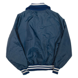 HOLLOWAY Mens Bomber Jacket Blue Nylon USA XL