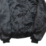 PLA-JAC Mens Bomber Jacket Black USA S