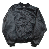 PLA-JAC Mens Bomber Jacket Black USA S
