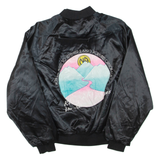 PLA-JAC Mens Bomber Jacket Black USA S