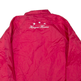 VOS SPORTS Mens Jacket Red Nylon S