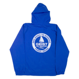 CHARLES RIVER APPAREL Mens Anorak Jacket Blue USA Hooded XL