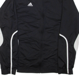 ADIDAS Mens Track Jacket Black L