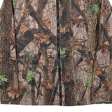 Mens Jacket Brown Camouflage XL