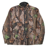 Mens Jacket Brown Camouflage XL