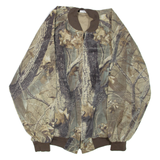 SPARTAN OUTDOORS Realtree Mens Jacket Green Camouflage L