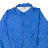 THE WARM UP Mens Jacket Blue Nylon XL