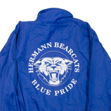 PLA-JAC Mens Shell Jacket Blue Nylon L