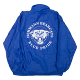 PLA-JAC Mens Shell Jacket Blue Nylon L