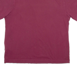NIKE Mens T-Shirt Maroon XS