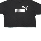 PUMA Crop Womens T-Shirt Black L