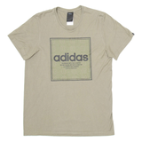 ADIDAS Mens T-Shirt Green S