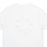 ADIDAS Womens T-Shirt White UK 8