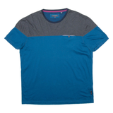 TED BAKER Mens T-Shirt Blue M