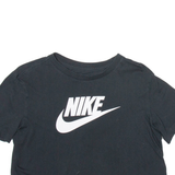 NIKE Crop Womens T-Shirt Black S