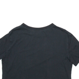 NIKE Crop Womens T-Shirt Black S