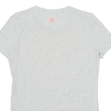 ADIDAS Womens T-Shirt Grey S