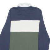 BEN SHERMAN Mens Polo Shirt Green Long Sleeve S