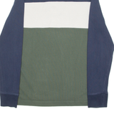 BEN SHERMAN Mens Polo Shirt Green Long Sleeve S