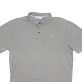 CALVIN KLEIN Golf Mens Polo Shirt Grey XL