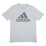 ADIDAS Mens T-Shirt Grey S