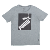 PUMA Mens T-Shirt Grey S