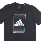 ADIDAS Mens T-Shirt Black S