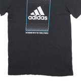ADIDAS Mens T-Shirt Black S