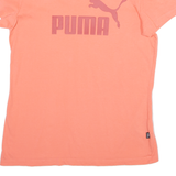 PUMA Womens T-Shirt Pink S