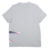 REEBOK Mens T-Shirt Grey M