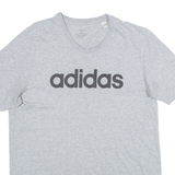 ADIDAS Mens T-Shirt Grey L