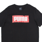 PUMA Mens T-Shirt Black L