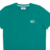 TOMMY HILFIGER Mens T-Shirt Green S
