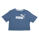 PUMA Womens T-Shirt Blue UK 10