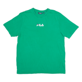 FILA Mens T-Shirt Green M