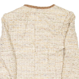 FLORENCE COUTURE Womens Blazer Coat Beige M