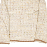 FLORENCE COUTURE Womens Blazer Coat Beige M