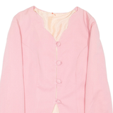Womens Blazer Coat Pink XS