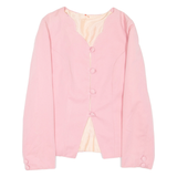 Womens Blazer Coat Pink XS