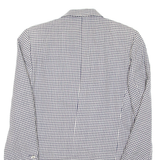 YOUR 6TH SENSE Womens Blazer Coat Black Wool Check UK 12